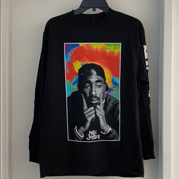 Other - Black Tupac Poetic Justice Tee Medium
